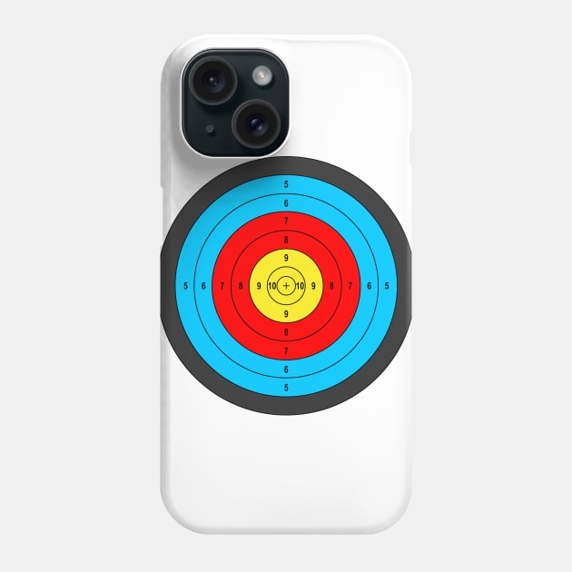 Shooting target Phone Case by STARSsoft