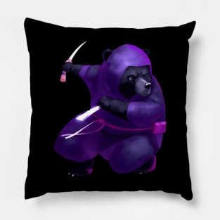 Ninja Bear Pillow