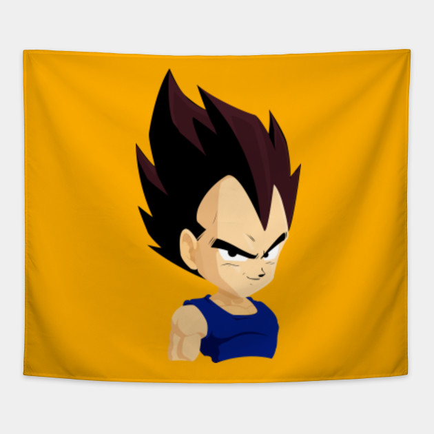 Vegeta Chibi Vegeta Tapestry Teepublic