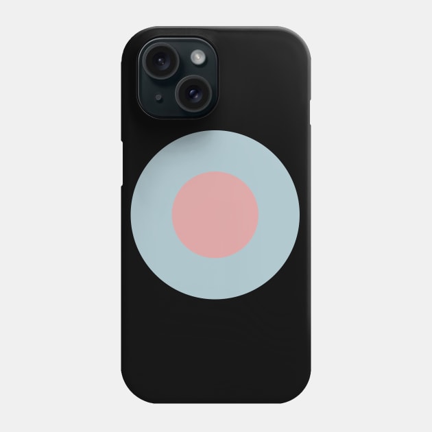 Low-Visibility Roundel (grey) Phone Case by Lyvershop