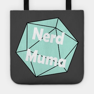 Nerd Muma Dice (turquoise) Tote