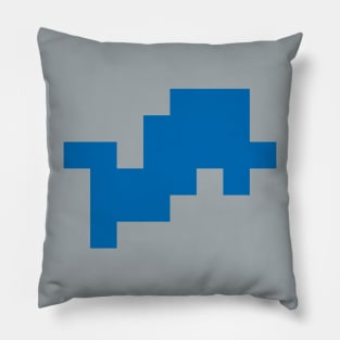 Tecmo Bowl Pixels - Detroit Pillow