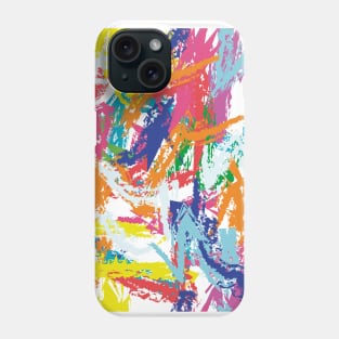 Crayon Line Fashion Background Seamless Phone Case