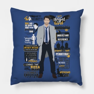 Castiel Quotes Pillow