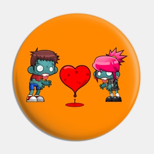 Our Love Never Dies - Zombies Pin