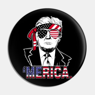 Trump Merica 2024 Pin