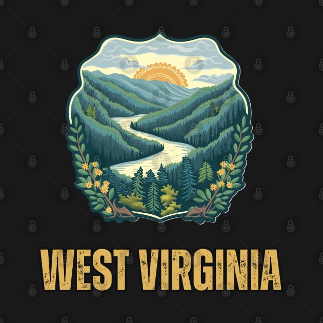 West Virginia State USA by Mary_Momerwids