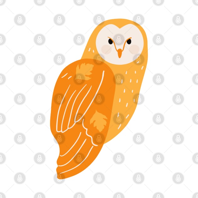 Cute Halloween Owl by AishwaryaMathur