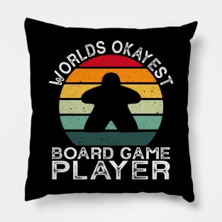 Board Game Player Lover Funny Meeple Lover Pillow