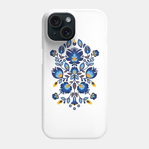 Folklore Wycinanki Phone Case by FK-UK