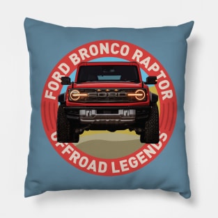 4x4 Offroad Legends: Ford Bronco Raptor Pillow