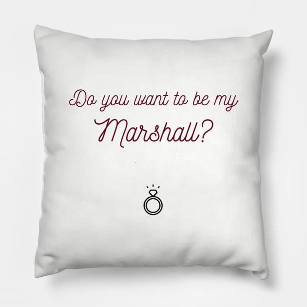 Marshall & Lily Pillow by Smich