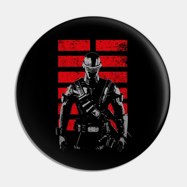 SNAKE EYES Pin by KERZILLA