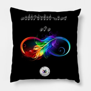 Neurodivergent Mom in ASL Pillow