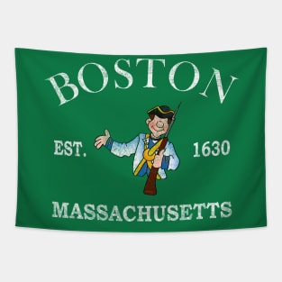 Boston, Massachusetts Colonial Patriot Tapestry