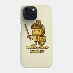 Cardboard Knight Phone Case