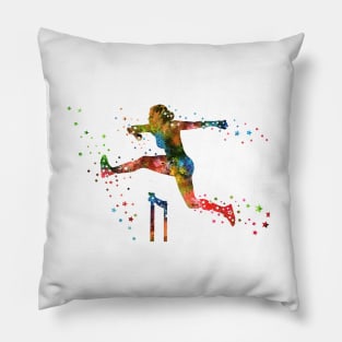 Running woman Pillow