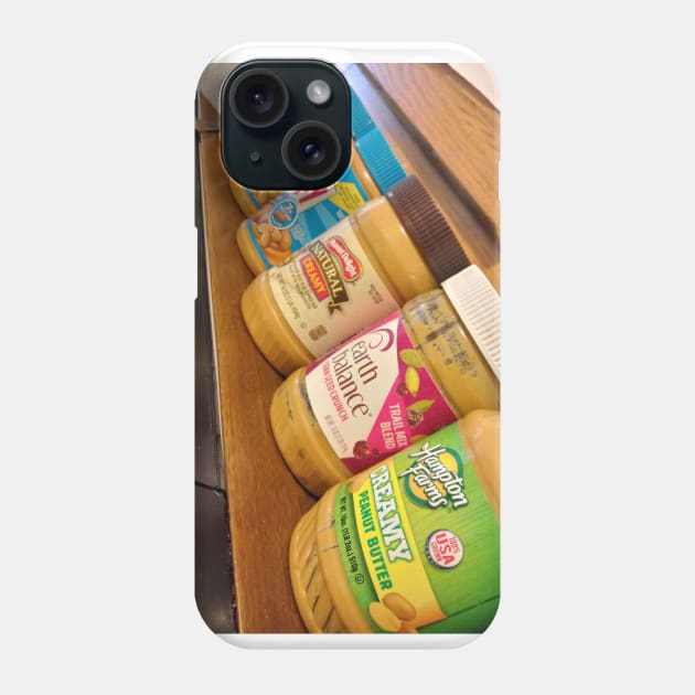 Peanut butter Phone Case by Popoffthepage