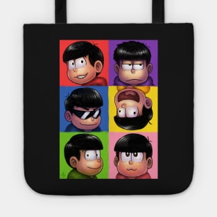 Six Same Faces Tote