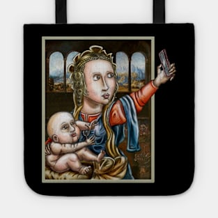 Madonna of the Selfie Tote