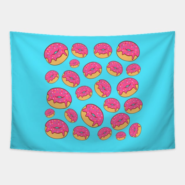 You can't buy friends, but you can buy many DONUTS. Tapestry by Plushism