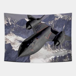 SR71 BlackBird Tapestry