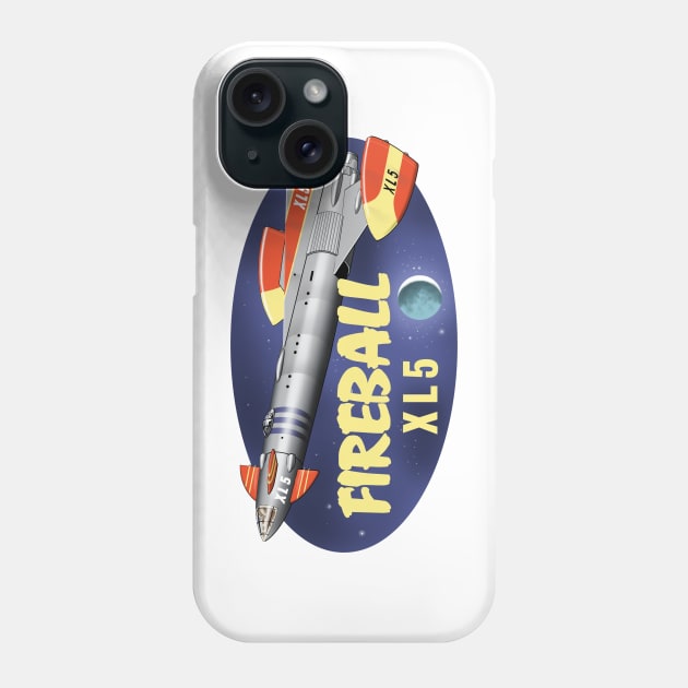 Fireball XL5 Phone Case by RichardFarrell