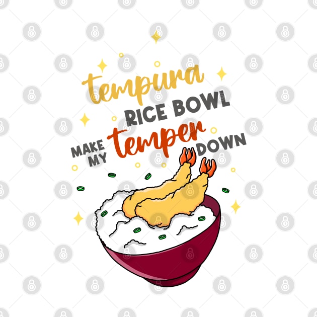 Tempura Rice Bowl by Kimprut