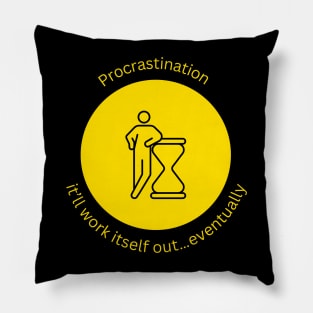 procrastination Pillow