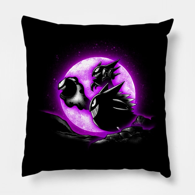 Moonlight Night Shades Pillow by FanFreak