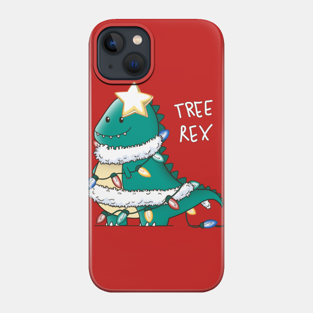 Tree-Rex - Christmas - Phone Case