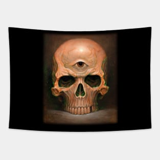 The All Seeing Skull Tapestry