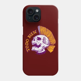 Todo Bien - Ground Design - Skull logo Phone Case