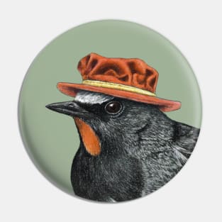 Himalayan rubythroat Pin