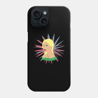 Portrait of a Blonde Turning Phone Case