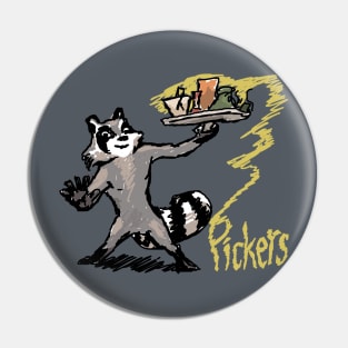 Pickers Promo Piece. Pin