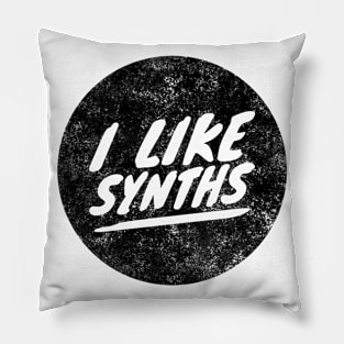 I Like Synths Pillow