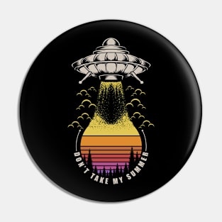 Alien summer abduction Pin