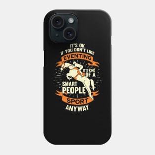 Three Day Eventing Horse Trials Equestrian Gift Phone Case