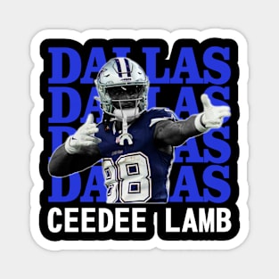 Dallas Cowboys Ceedee Lamb 88 Magnet