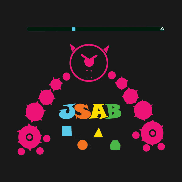 Blixter stage 1 JSAB - Just Shapes And Beats - T-Shirt | TeePublic