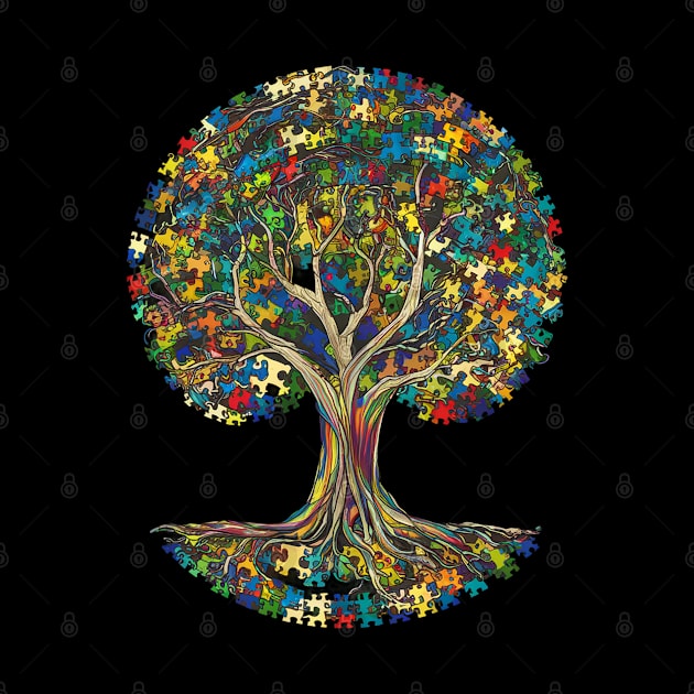 Autism Tree by mdr design