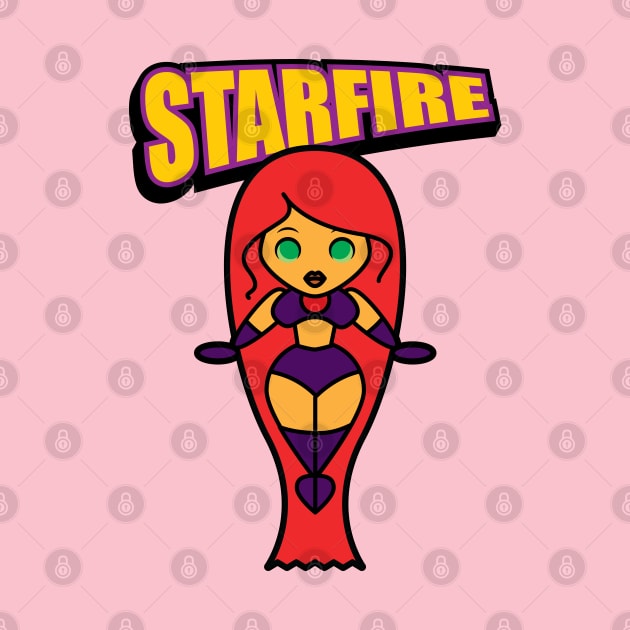 Tooniefied Starfire by Tooniefied