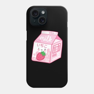 Cute Strawberry Milk Phone Case