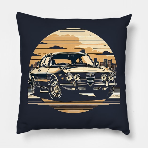 Alfa Romeo 2000 GTV Pillow by TaevasDesign