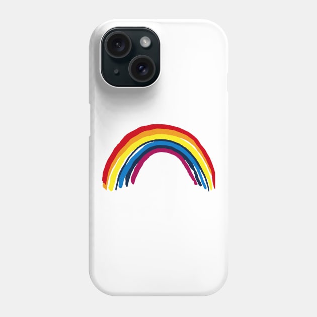 NHS - The Rainbow between the clouds Phone Case by mizoneroberto