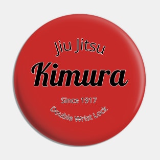 BJJ Kimura Submission Brazilian Jiu Jitsu MMA Pin