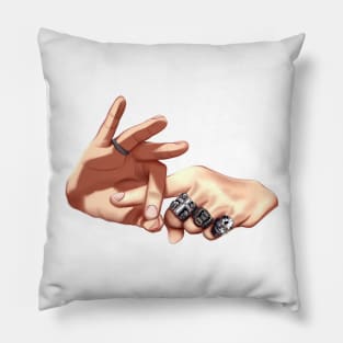 Eddie's Hands Transparent Pillow