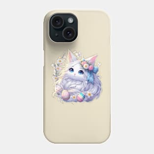 Glorious Easter Anime Retro Cat Phone Case