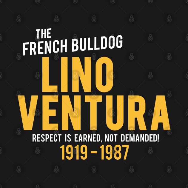 Lino Ventura: Celebrating the Iconic French Cinema Legend by Boogosh